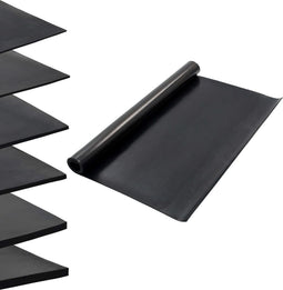 vidaXL - Vloermat - anti-slip - 4 - mm - glad - 1,2x2 - m - rubber