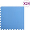 vidaXL - Vloermatten - 24 - st - 8,64 - ㎡ - EVA-schuim - blauw