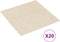 vidaXL - Vloerplanken - 20 - st - zelfklevend - 1,86 - m² - PVC - beige