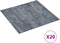 vidaXL - Vloerplanken - 20 - st - zelfklevend - 1,86 - m² - PVC - grijs - marmerpatroon