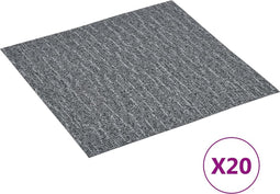 vidaXL - Vloerplanken - 20 - st - zelfklevend - 1,86 - m² - PVC - grijs