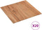 vidaXL - Vloerplanken - 20 - st - zelfklevend - 1,86 - m² - PVC - naturel