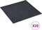 vidaXL - Vloerplanken - 20 - st - zelfklevend - 1,86 - m² - PVC - zwart - marmerpatroon