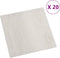 vidaXL - Vloerplanken - 20 - st - zelfklevend - 1,86 - m² - PVC - beige
