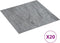 vidaXL - Vloerplanken - 20 - st - zelfklevend - 1,86 - m² - PVC - lichtgrijs