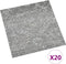 vidaXL - Vloerplanken - 20 - st - zelfklevend - 1,86 - m² - PVC - betongrijs