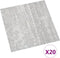 vidaXL - Vloerplanken - 20 - st - zelfklevend - 1,86 - m² - PVC - bruin