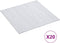 vidaXL - Vloerplanken - 20 - st - zelfklevend - 1,86 - m² - PVC - wit