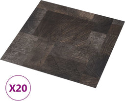 vidaXL - Vloerplanken - 20 - st - zelfklevend - 1,86 - m² - houtstructuur