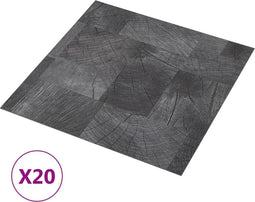vidaXL - Vloerplanken - 20 - st - zelfklevend - 1,86 - m² - houtstructuur