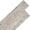 vidaXL - Vloerplanken - niet-zelfklevend - 4,46 - m² - 3 - mm - PVC - lichtgrijs