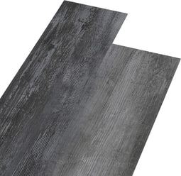 vidaXL - Vloerplanken - niet-zelfklevend - 5,26 - m² - 2 - mm - PVC - glanzend - grijs