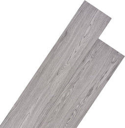 vidaXL - Vloerplanken - niet-zelfklevend - 5,26 - m² - 2 - mm - PVC - donkergrijs