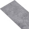 vidaXL - Vloerplanken - niet-zelfklevend - 5,26 - m² - 2 - mm - PVC - cementgrijs