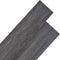 vidaXL - Vloerplanken - niet-zelfklevend - 5,26 - m² - 2mm - PVC - donkergrijs - eiken