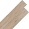 vidaXL - Vloerplanken - zelfklevend - 2,51 - m² - 2 - mm - PVC - bruin - eiken