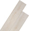 vidaXL - Vloerplanken - zelfklevend - 2,51 - m² - 2 - mm - PVC - klassiek - wit - eiken