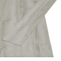 vidaXL - Vloerplanken - zelfklevend - 4,46 - m² - 3 - mm - PVC - lichtgrijs