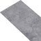 vidaXL - Vloerplanken - zelfklevend - 4,46 - m² - 3 - mm - PVC - cementgrijs