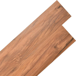 vidaXL - Vloerplanken - zelfklevend - 5,02 - m² - 2 - mm - PVC - natuurlijke - iep
