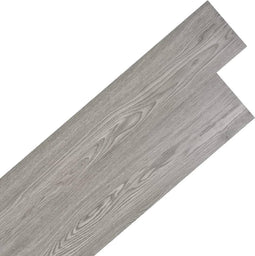 vidaXL - Vloerplanken - zelfklevend - 5,02 - m² - 2 - mm - PVC - donkergrijs
