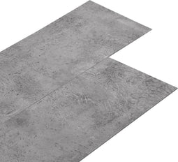 vidaXL - Vloerplanken - zelfklevend - 5,02 - m² - 2 - mm - PVC - cementbruin