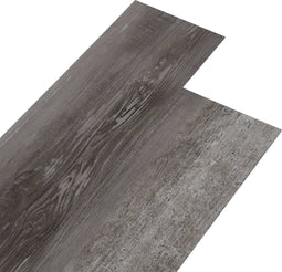 vidaXL - Vloerplanken - zelfklevend - 5,02 - m² - 2 - mm - PVC - gestreept - houtkleurig