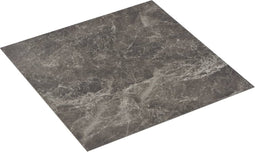 vidaXL - Vloerplanken - zelfklevend - 5,11 - m² - PVC - zwart - marmer
