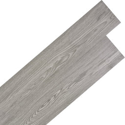 vidaXL - Vloerplanken - zelfklevend - 5,21 - m² - 2 - mm - PVC - donkergrijs