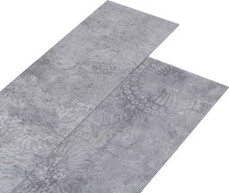 vidaXL - Vloerplanken - zelfklevend - 5,21 - m² - 2 - mm - PVC - cementgrijs
