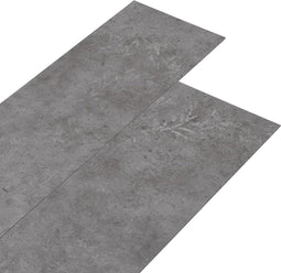 vidaXL - Vloerplanken - zelfklevend - 5,21 - m² - 2 - mm - PVC - betongrijs