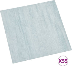 vidaXL - Vloerplanken - zelfklevend - 55 - st - 5,11 - m² - PVC - groen
