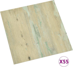 vidaXL - Vloerplanken - zelfklevend - 55 - st - 5,11 - m² - PVC - lichtbruin