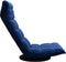 vidaXL - Vloerstoel - draaibaar - fluweel - blauw