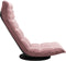 vidaXL - Vloerstoel - draaibaar - fluweel - roze