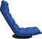 vidaXL - Vloerstoel - draaibaar - stof - blauw