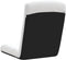 vidaXL - Vloerstoel - inklapbaar - 71x51x62 - cm - stof - wit