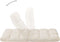 vidaXL - Vloerstoel - inklapbaar - microvezel - crème