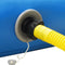 vidaXL Vlot opblaasbaar 300x200x15 cm blauw en wit