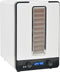 vidaXL Voedseldroger met 10 lades 550 W wit