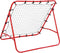 vidaXL Voetbal kickback rebounder verstelbaar 100x100 cm