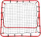 vidaXL Voetbal kickback rebounder verstelbaar 100x100 cm