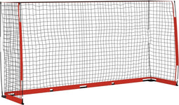 vidaXL - Voetbaldoel - 366,5x91x183 - cm - staal