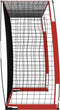 vidaXL - Voetbaldoel - 366,5x91x183 - cm - staal