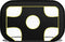 vidaXL - Voetbaldoel - met - doelwit - 120x80x80 - cm - polyester