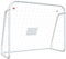 vidaXL - Voetbaldoel - met - net - 125x96x60 - cm - staal - en - polyester - wit