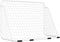 vidaXL - Voetbaldoel - met - net - 180x90x120 - cm - staal - wit