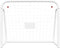 vidaXL - Voetbaldoel - met - net - 214x75x152 - cm - staal - en - polyester - wit