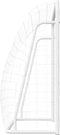 vidaXL - Voetbaldoel - met - net - 214x75x152 - cm - staal - en - polyester - wit