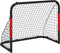 vidaXL - Voetbaldoel - met - net - 90x48x71 - cm - staal - rood - en - zwart